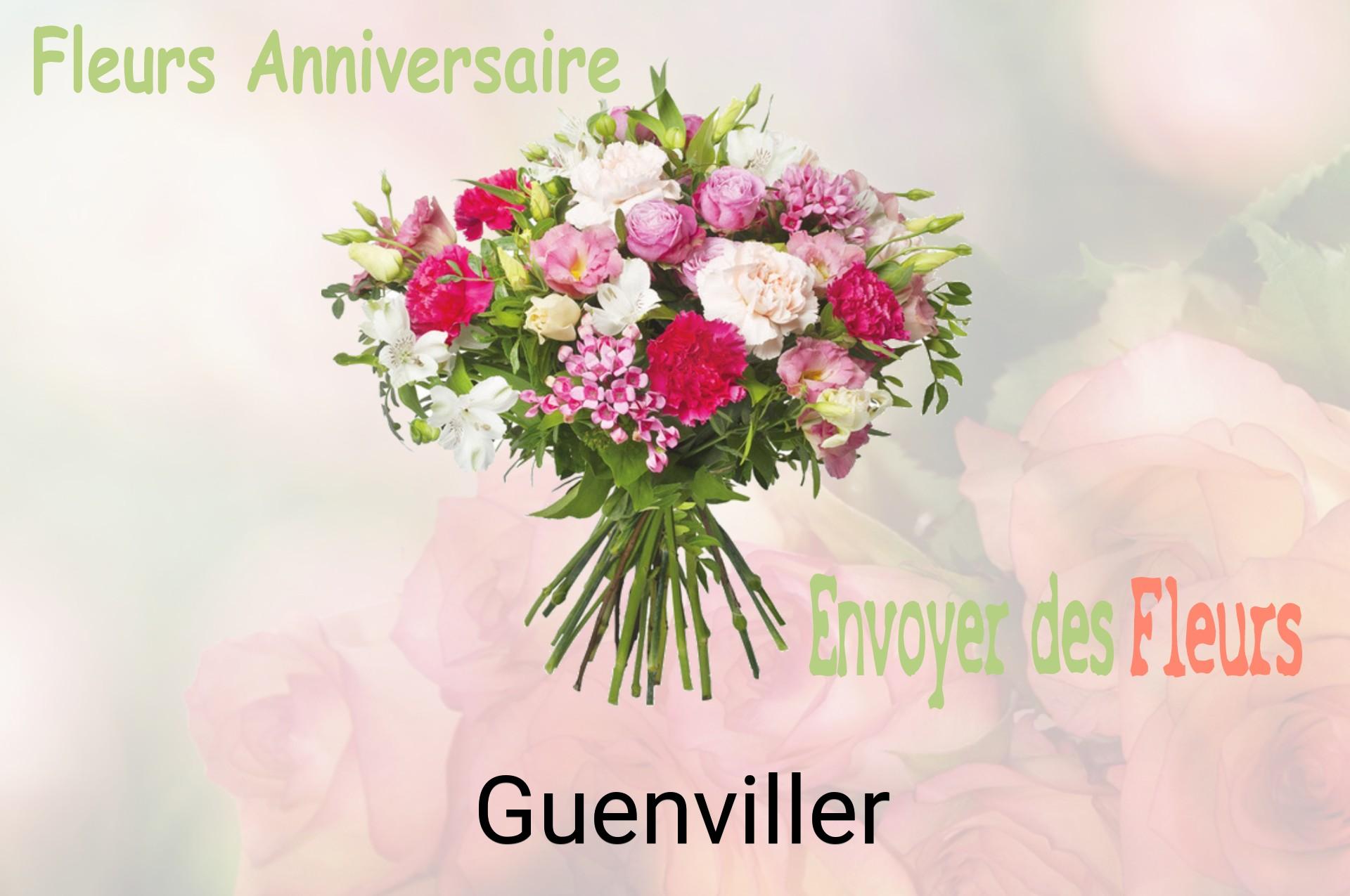 Bouquet de fleurs d’anniversaire livré à Guenviller
